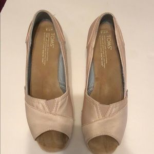 Toms Petal Grosgrain Wedges